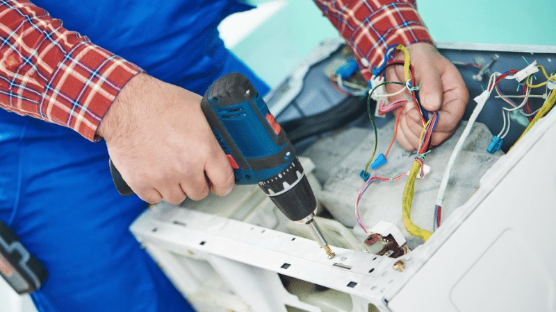 Güdül Toshiba Toshiba çamaşır makinesi kart tamiri – Su almama arızası orijinal parça ile giderildi. - Teknik servis örneği